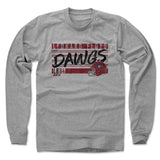 Mens Long Sleeve Heather Gray