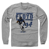 Mens Long Sleeve Heather Gray