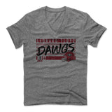 Mens Men's V-Neck Heather Gray