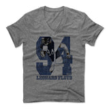 Mens Men's V-Neck Heather Gray