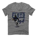 Mens Men's V-Neck Heather Gray