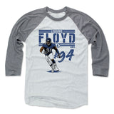 Mens Baseball T-Shirt Heather Gray / Ash