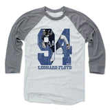 Mens Baseball T-Shirt Heather Gray / Ash