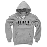 Mens Lace Hoodie Gray