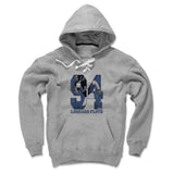 Mens Lace Hoodie Gray