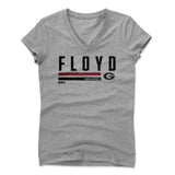 Womens Women's V-Neck Athletic Gray