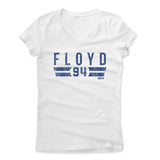 Womens Women's V-Neck White